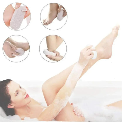 Natural Pumice Stone Foot Scrubber – Skin Polishing Stone for Dead Dry Skin, Calluses & Cracked Heels | Zinggal Qatar