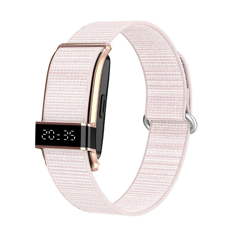 Porodo TrackFit Pro Smart Fitness Tracker Bracelet with Heart Rate, SpO2, Sleep & Activity Tracking-zinggal Qatar