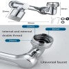 1080° Rotating Faucet Aerator | Universal Kitchen Tap Extender with Splash Filter