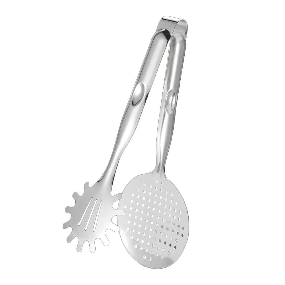 Stainless Steel Strainer Clip Oil Filter Clamp Qatar | Frying Skimmer Tool | Zinggal
