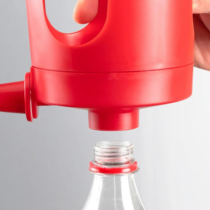 Upside Down Soda & Lemonade Dispenser Bottle – Carbonated Drink & Beverage Dispensing Gadget | Zinggal Qatar