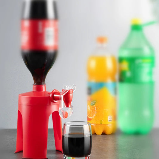 Upside Down Soda & Lemonade Dispenser Bottle – Carbonated Drink & Beverage Dispensing Gadget | Zinggal Qatar