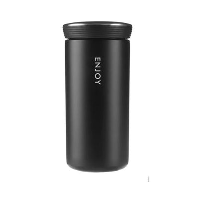 Stainless Steel Thermos Mug with Filter Travel Coffee & Tea Cup | Zinggal Qatar